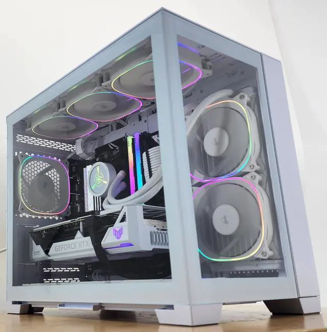 新品Ryzen77800X3DRTX4070TISUPER32GBHDD8TB Gaming PC Ryzen 7 7700 32GB RAM 2TB SSD RTX 4070 Ti SUPER