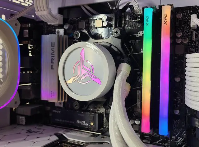 Alt view image 2 of 7 - Gaming PC Ryzen 7 7700 32GB RAM 2TB SSD RTX 4070 Ti SUPER 16GB Win11 Computer