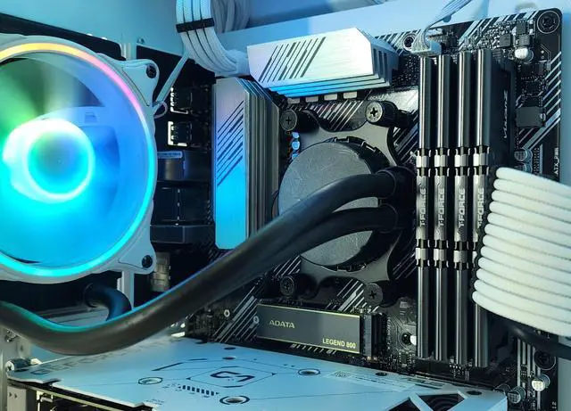 Alt view image 2 of 7 - Gaming PC Ryzen 5 3600 32GB RAM 1TB SSD RTX 4060 8GB Windows 11 Computer