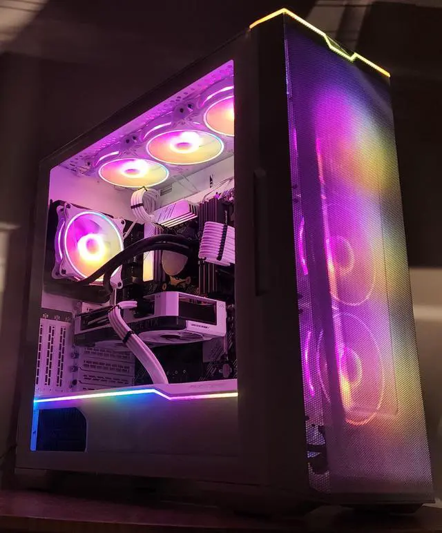 Alt view image 3 of 7 - Gaming PC Ryzen 5 3600 32GB RAM 1TB SSD RTX 4060 8GB Windows 11 Computer