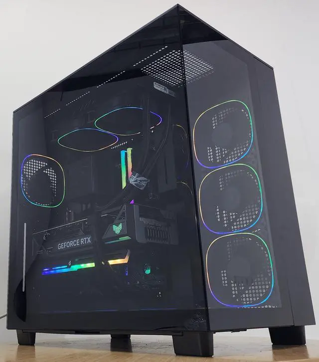 Main image of Gaming PC i7-13700K 32GB RAM 1TB SSD RTX 4070 Ti 12GB Windows 11 Computer