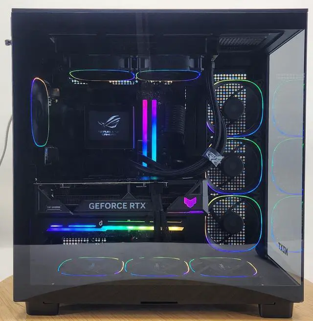 Alt view image 4 of 7 - Gaming PC i7-13700K 32GB RAM 1TB SSD RTX 4070 Ti 12GB Windows 11 Computer