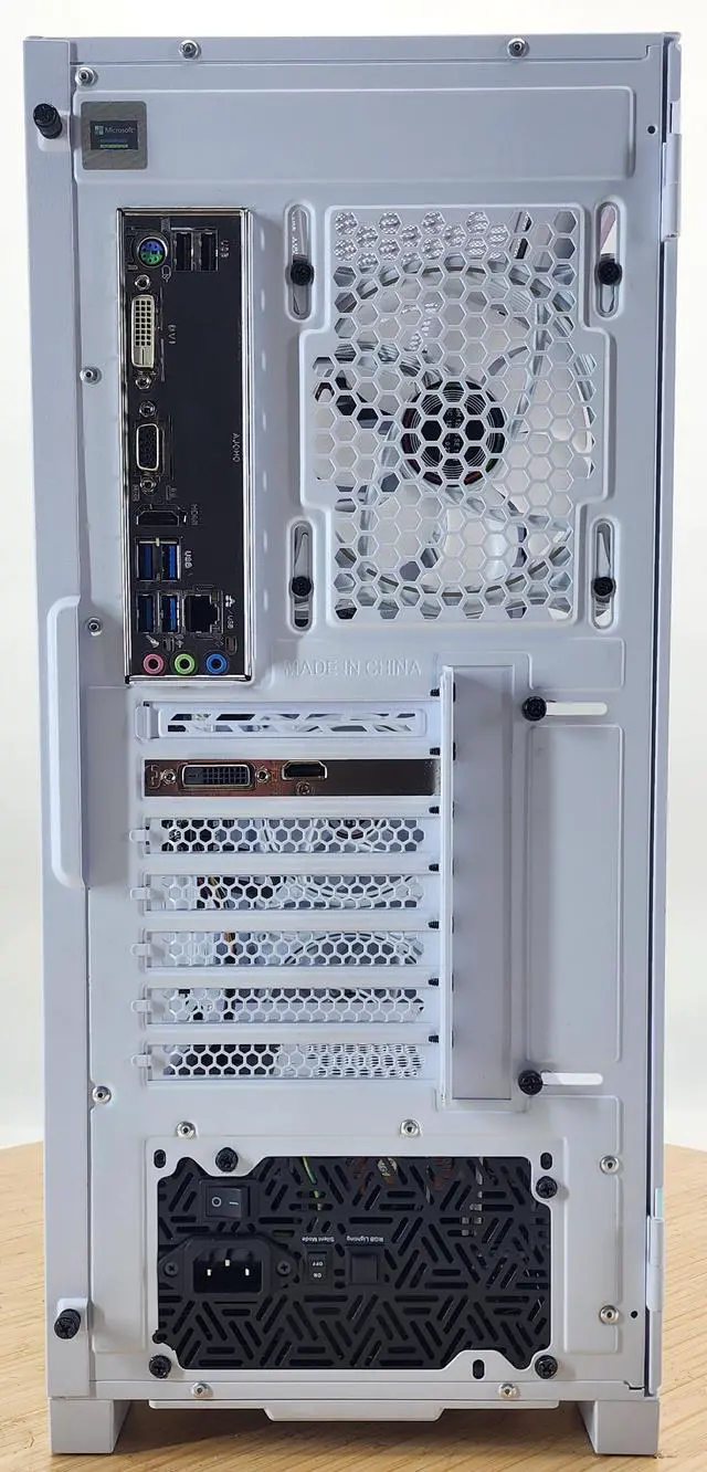 Alt view image 7 of 7 - Gaming PC Ryzen 3 1300X 16GB RAM 256GB SSD+1TB HDD GT 1030 2GB Win11 Computer