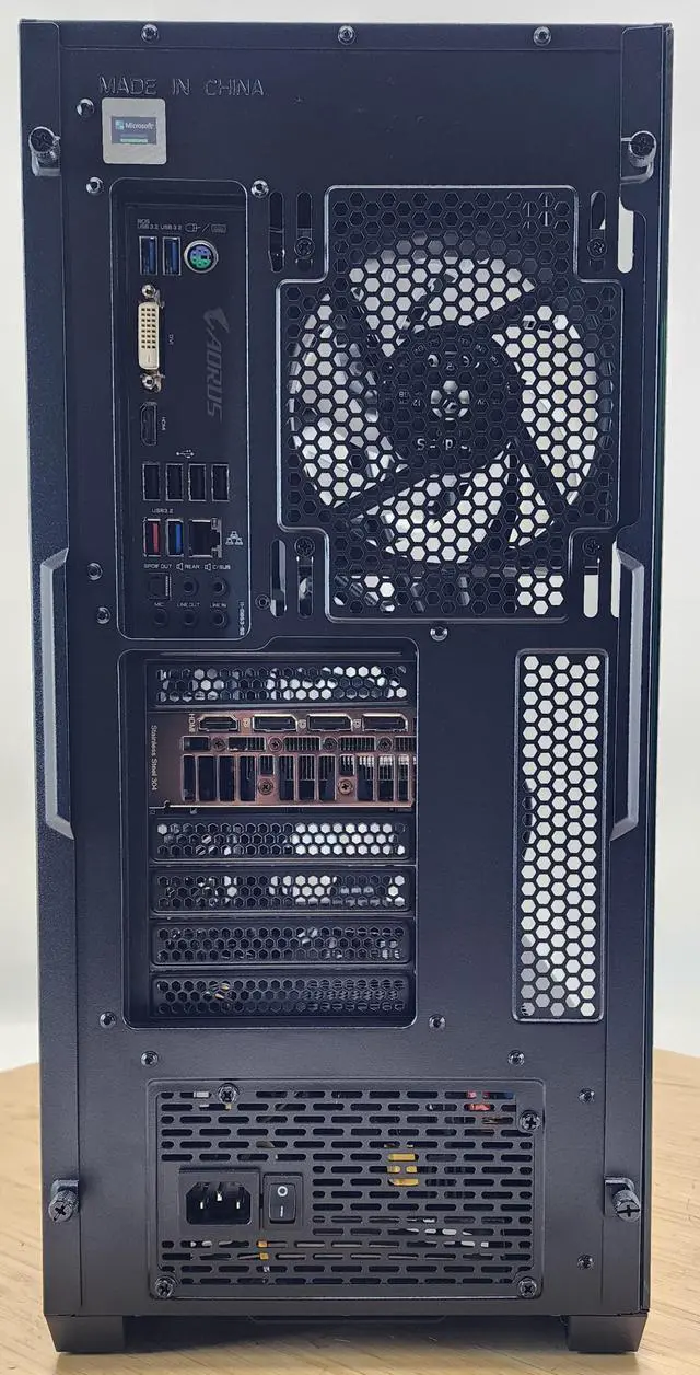 Alt view image 7 of 7 - Gaming PC Ryzen 7 5700X3D 32GB RAM 1TB SSD RTX 4060 Ti 16GB Windows 11 Computer