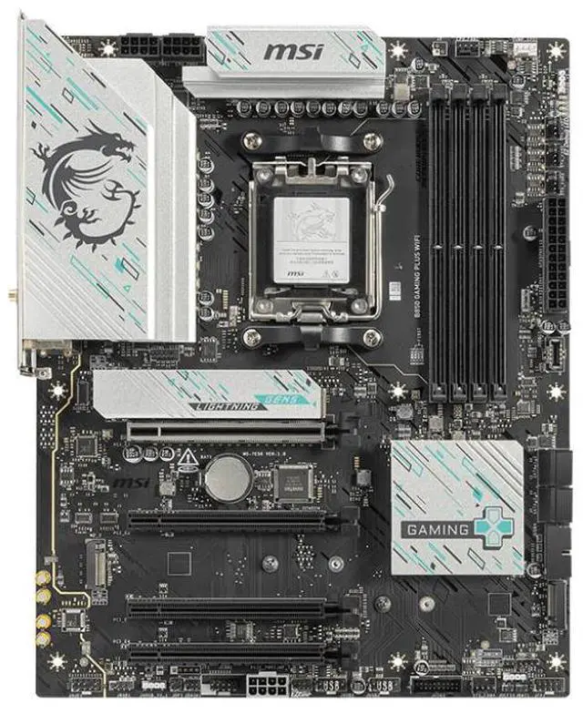 Main image of MSI B850 GAMING PLUS WIFI AMD AM5 DDR5 ATX Desktop Motherboard