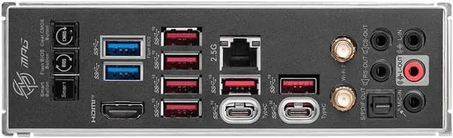 Alt view image 4 of 4 - MSI MPG Z790 CARBON WIFI II Intel LGA 1700 DDR5 ATX Desktop Motherboard