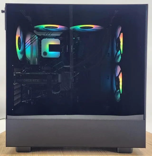 Alt view image 4 of 7 - Gaming PC i5-14400F 16GB RAM 1TB SSD RTX 5060  8GB Windows 11 Computer