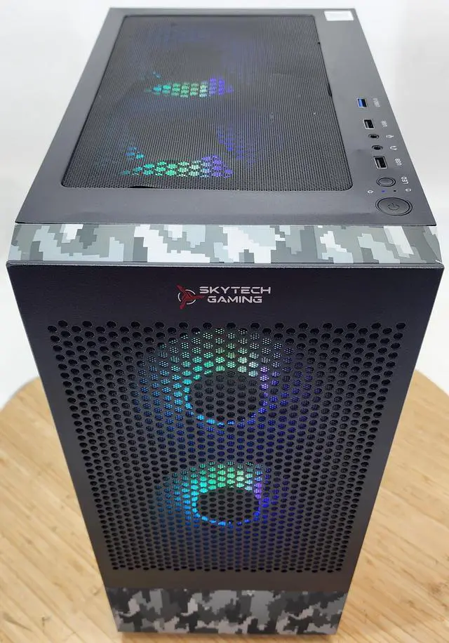 Alt view image 5 of 7 - Gaming PC Ryzen 5 8400F 16GB RAM 1TB SSD RTX 3060 Ti 8GB Windows 11 Computer