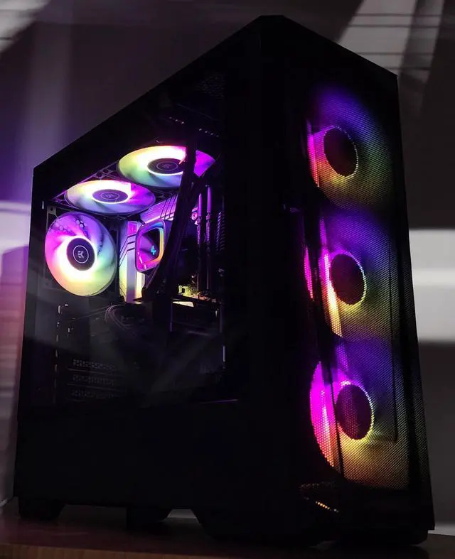 Alt view image 3 of 7 - Gaming PC i5-12600KF 32GB RAM 1TB SSD RTX 4060 Ti 8GB Windows 11 Computer