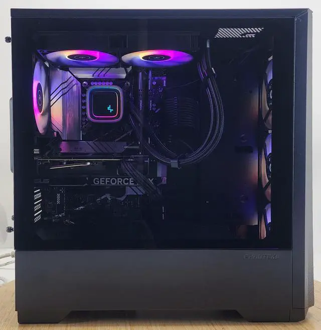 Alt view image 4 of 7 - Gaming PC i5-12600KF 32GB RAM 1TB SSD RTX 4060 Ti 8GB Windows 11 Computer