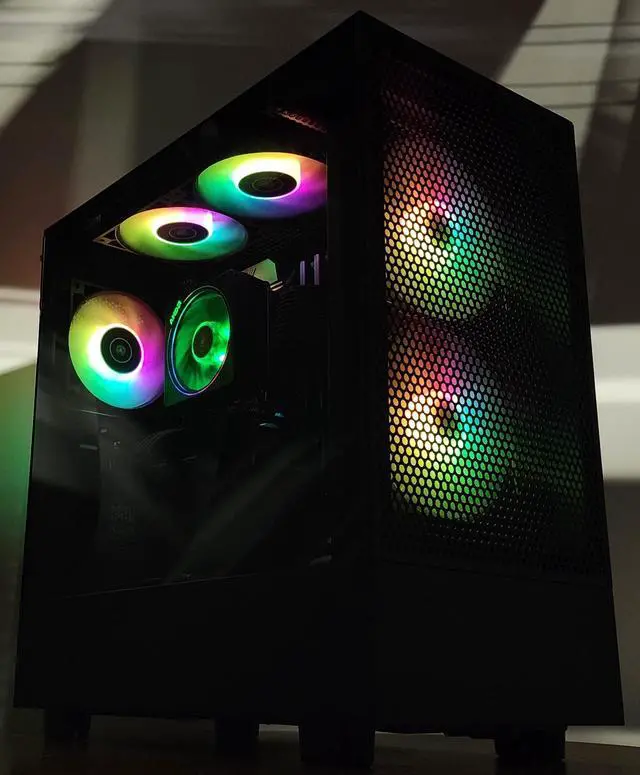 Alt view image 3 of 7 - Gaming PC Ryzen 7 5800XT 32GB RAM 1TB SSD RTX 4060 8GB Windows 11 Computer