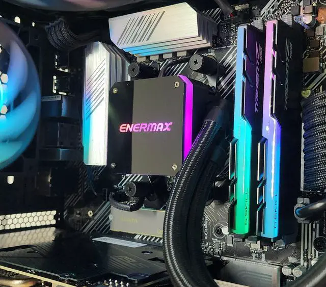 Alt view image 2 of 7 - Gaming PC Ryzen 7 5700X 16GB RAM 1TB SSD RTX 3070 8GB Windows 11 Computer