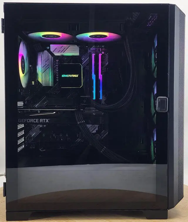 Alt view image 4 of 7 - Gaming PC Ryzen 7 5700X 16GB RAM 1TB SSD RTX 3070 8GB Windows 11 Computer
