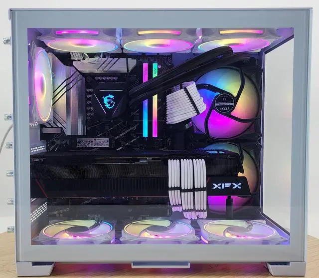 Alt view image 4 of 7 - Gaming PC i9-14900K 32GB RAM 2TB SSD RX 7900 XTX 24GB Win11 Computer