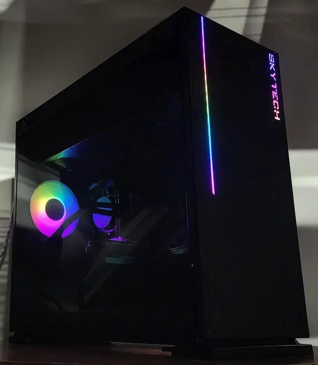 Alt view image 3 of 7 - Gaming PC i5-11400 16GB RAM 500GB SSD RX 7600 8GB Windows 11 Computer