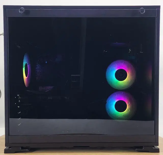 Alt view image 4 of 7 - Gaming PC i5-11400 16GB RAM 500GB SSD RX 7600 8GB Windows 11 Computer