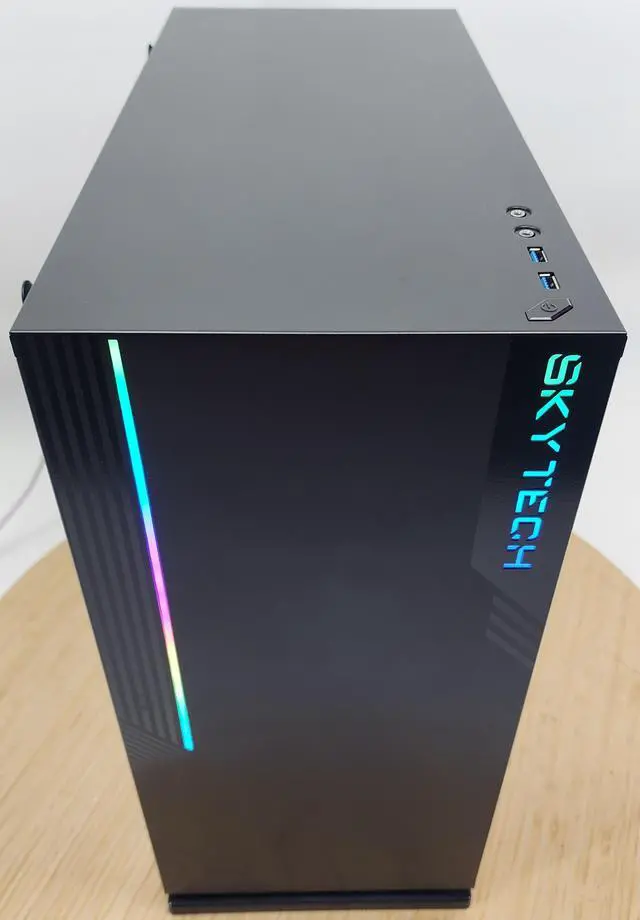 Alt view image 5 of 7 - Gaming PC i5-11400 16GB RAM 500GB SSD RX 7600 8GB Windows 11 Computer