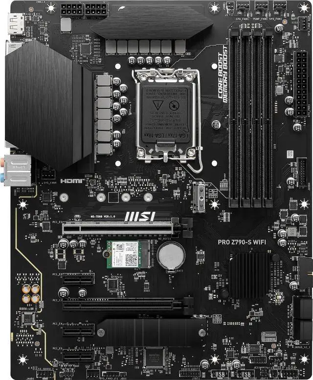 Main image of MSI PRO Z790-S WIFI Intel LGA 1700 Z790 ATX M.2 Desktop Motherboard B