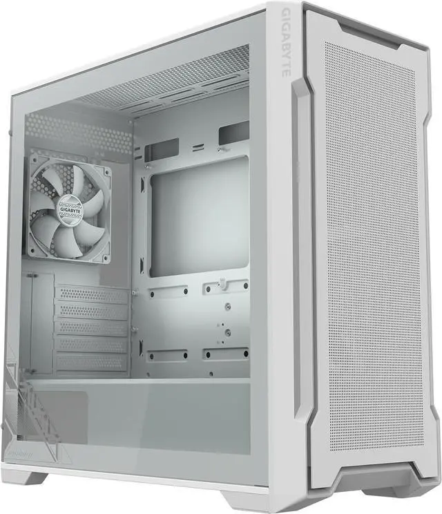 Main image of GIGABYTE C102 Glass ICE White Mid Tower PC Tempered Glass Gaming Computer Case