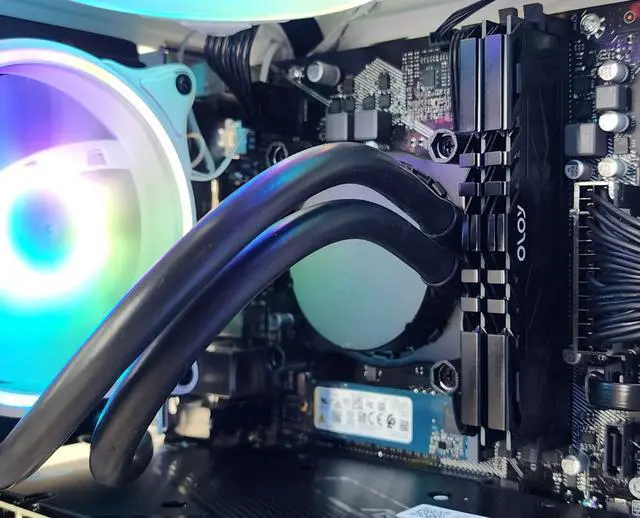 Alt view image 2 of 7 - Gaming PC i7-11700F 16GB RAM 256GB SSD + 1TB HDD RTX 3060 Ti 8GB Win11 Computer