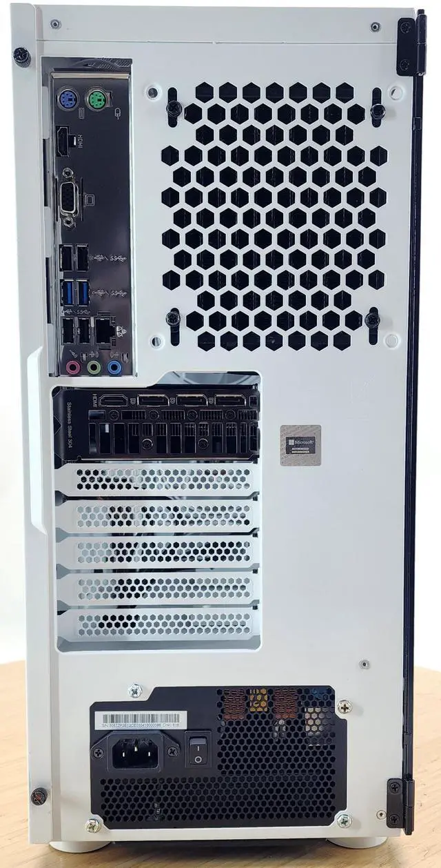 Alt view image 7 of 7 - Gaming PC i7-11700F 16GB RAM 256GB SSD + 1TB HDD RTX 3060 Ti 8GB Win11 Computer