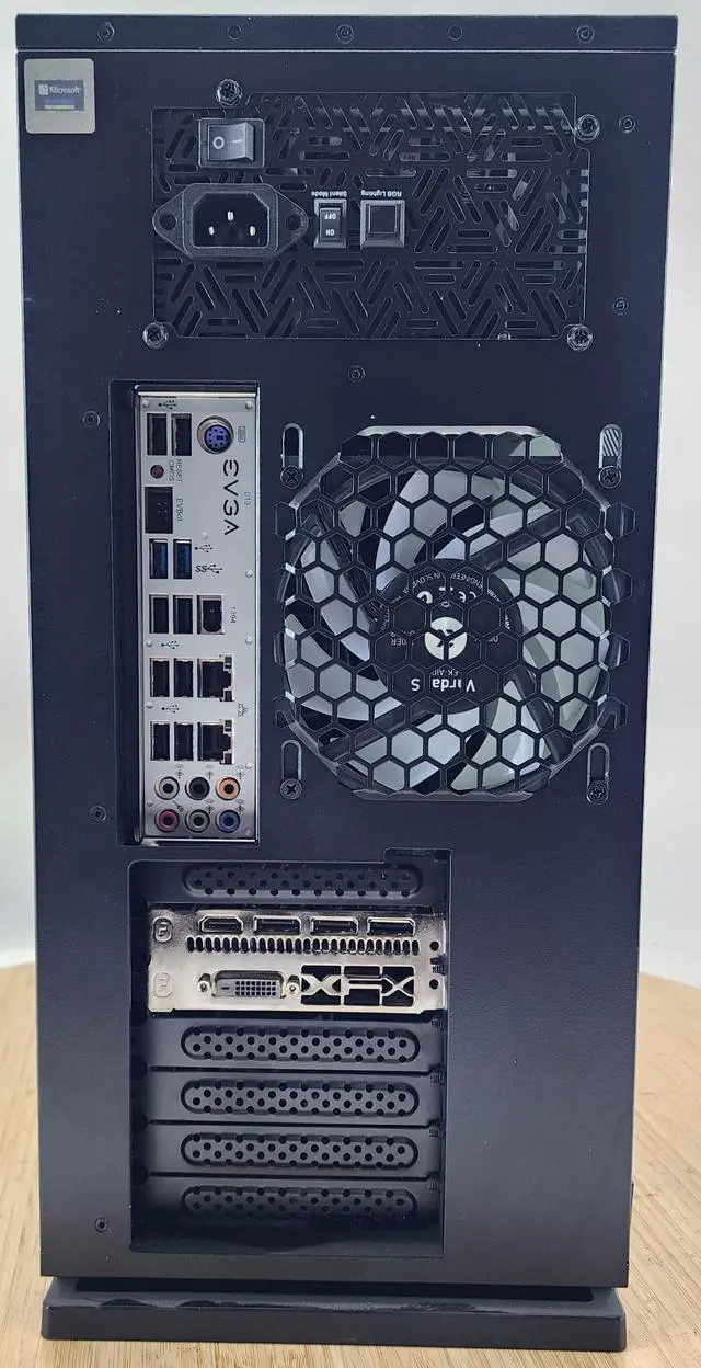 Alt view image 7 of 7 - Gaming PC i7-950 16GB RAM 128GB SSD + 1TB HDD RX 470 8GB Windows 11 Computer