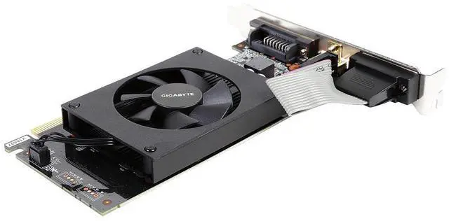 Alt view image 3 of 4 - Gigabyte GeForce GT 710 2GB DDR3 GV-N710D3-2GL Video Graphics Card GPU