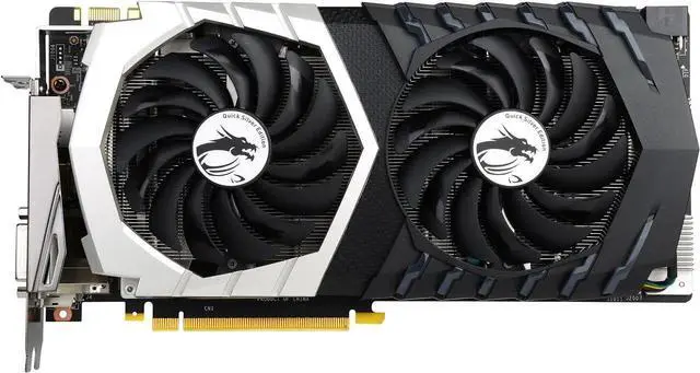 Main image of MSI GeForce GTX 1070 8GB GDDR5 Quick Silver 8G OC Video Graphics Card