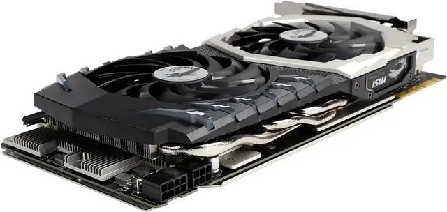 Alt view image 2 of 4 - MSI GeForce GTX 1070 8GB GDDR5 Quick Silver 8G OC Video Graphics Card