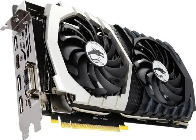 Alt view image 3 of 4 - MSI GeForce GTX 1070 8GB GDDR5 Quick Silver 8G OC Video Graphics Card