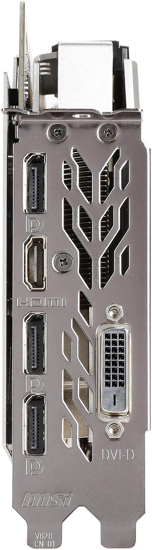 Alt view image 4 of 4 - MSI GeForce GTX 1070 8GB GDDR5 Quick Silver 8G OC Video Graphics Card