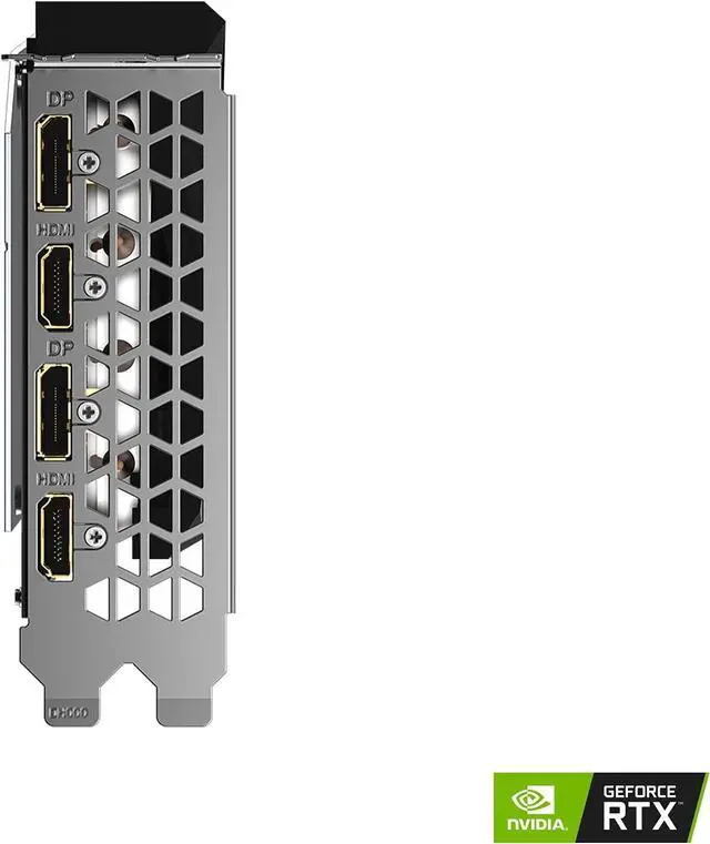 Alt view image 4 of 4 - GIGABYTE GeForce RTX 3060 TI 8GB OC PRO GDDR6 Video Graphics Card GPU