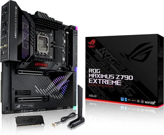Main image of ASUS ROG Maximus Z790 Extreme Intel Intel Z790 LGA Extended ATX M.2 Desktop Motherboard
