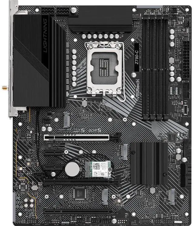 Main image of ASRock Z790-C WIFI Intel LGA 1700 DDR5 ATX Desktop Motherboard B