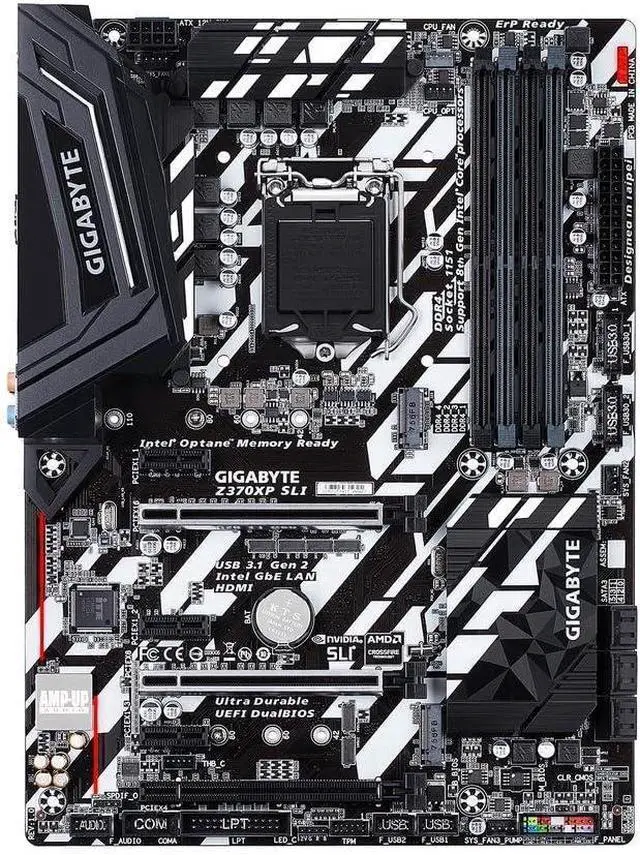 Alt view image 10 of 12 - GIGABYTE Z370XP SLI (rev. 1.0) LGA 1151 (300 Series) Intel Z370 HDMI SATA 6Gb/s USB 3.1 ATX Intel Motherboard