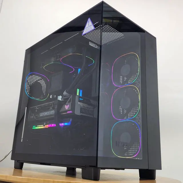 Alt view image 3 of 7 - Gaming PC Ryzen 7 7800X3D 32GB RAM 2TB SSD RTX 4070 Ti 12GB Windows 11