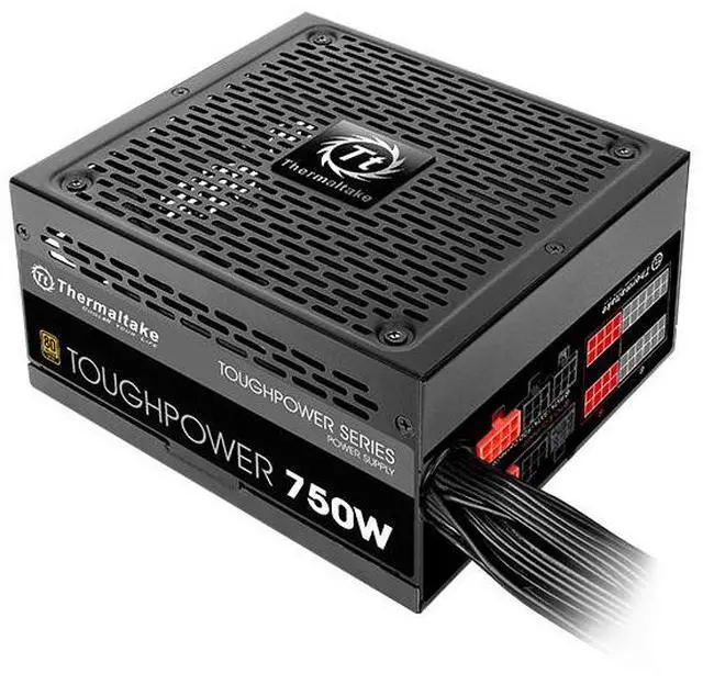 Alt view image 2 of 3 - Thermaltake TPD-0750M TOUGHPOWER 750W 80 PLUS GOLD Semi Modular Power Supply