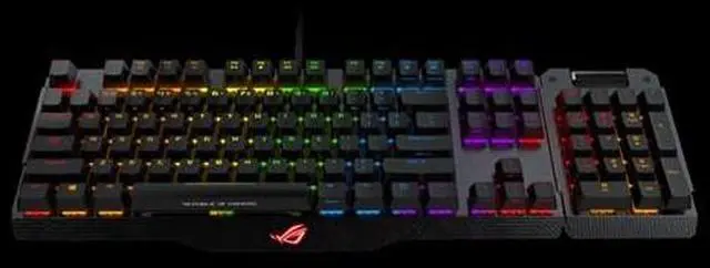 Alt view image 5 of 7 - ASUS Mechanical Gaming Keyboard ROG Claymore Cherry MX Brown