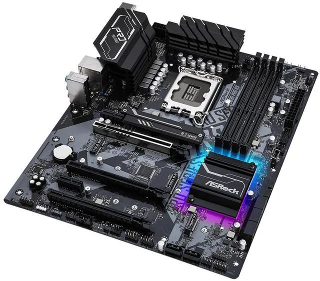 Alt view image 2 of 3 - ASROCK Z690 PRO RS LGA1700 Intel Z690 DDR4 ATX Desktop Motherboard