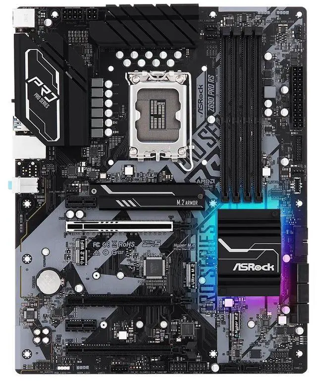 Main image of ASROCK Z690 PRO RS LGA1700 Intel Z690 DDR4 ATX Desktop Motherboard