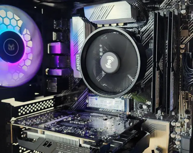 Alt view image 2 of 7 - Gaming PC Ryzen 5 3600 16GB RAM 500GB SSD GTX 1650 4GB Windows 11 Computer