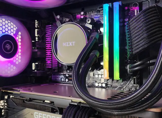 Alt view image 2 of 7 - Gaming PC Ryzen 7 7700 32GB RAM 1TB SSD RTX 3080 10GB Windows 11 Computer