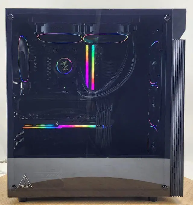 Alt view image 4 of 7 - Gaming PC Ryzen 7 7700 32GB RAM 2TB SSD RX 7900 XT 20GB Windows 11 Computer