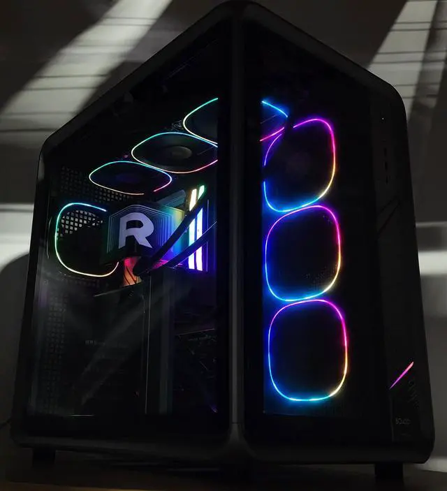Alt view image 3 of 7 - Gaming PC Ryzen 7 9800X3D 96GB RAM 4TB SSD RTX 5090 32GB Windows 11 Computer
