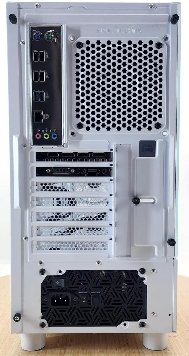 Alt view image 7 of 7 - Gaming PC i7-5930K 16GB RAM 128GB SSD + 1TB HDD RX 580 8GB Windows 11 Computer