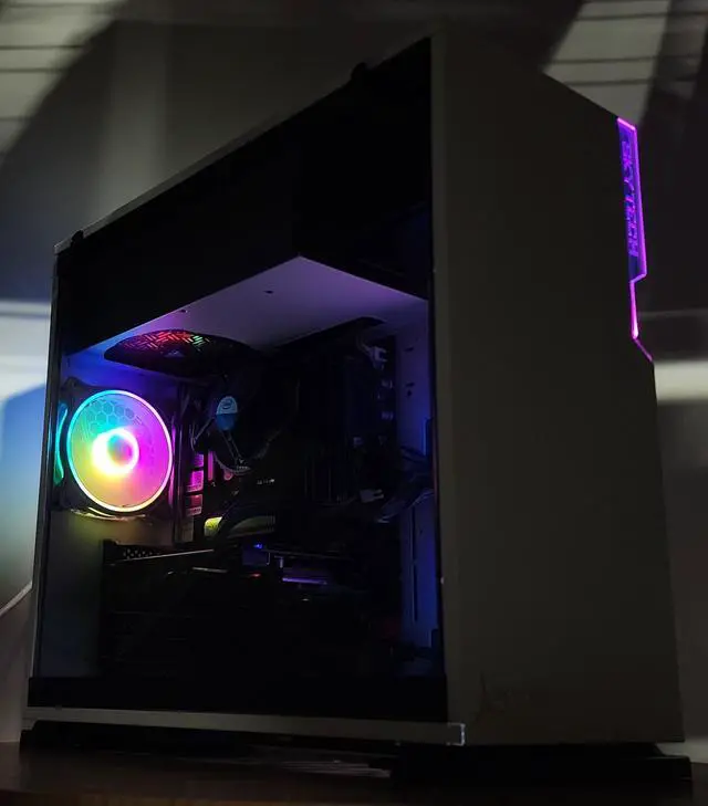 Alt view image 3 of 7 - Gaming PC i7-950 32GB RAM 128GB SSD + 1TB HDD RX 580 8GB Windows 11 Computer
