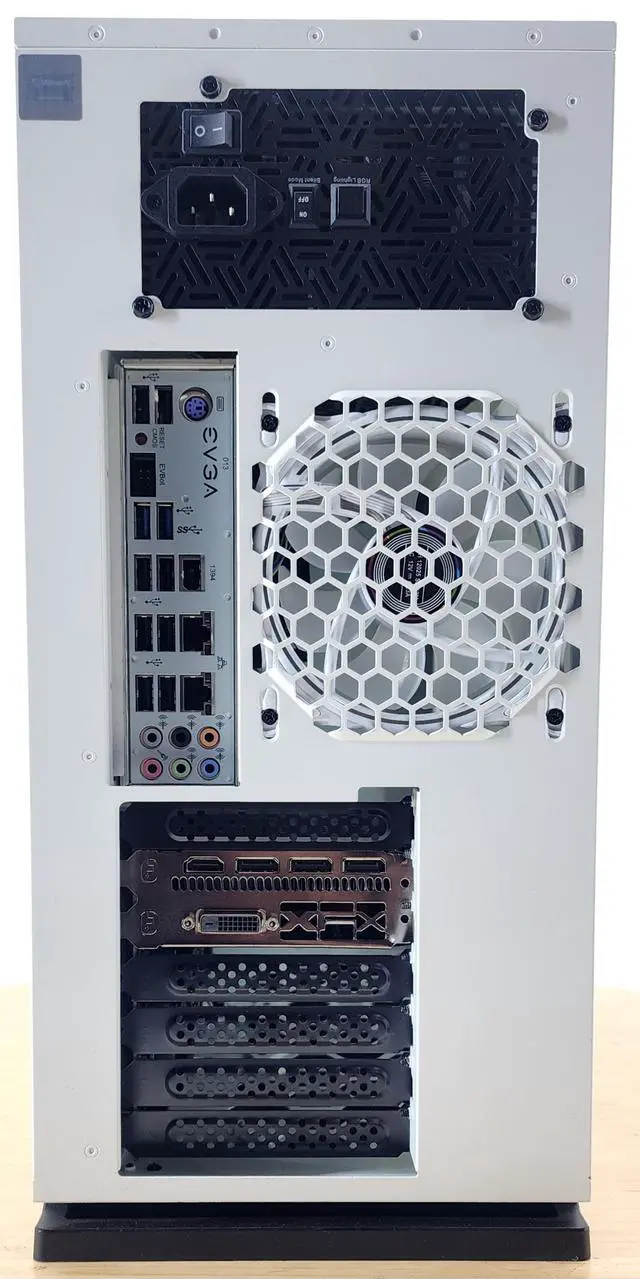 Alt view image 7 of 7 - Gaming PC i7-950 32GB RAM 128GB SSD + 1TB HDD RX 580 8GB Windows 11 Computer