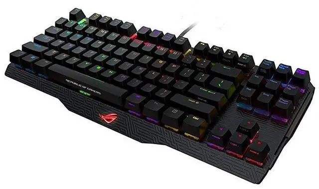 Alt view image 2 of 4 - ASUS Mechanical Gaming Keyboard (ROG Claymore Core(Cherry MX Red))