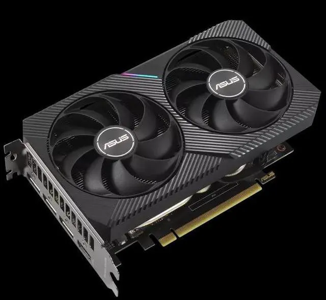 Alt view image 2 of 4 - ASUS GeForce RTX 3060 V2 OC 12GB GDDR6 DUAL-RTX3060-O12G-V2 Video Graphic Card GPU