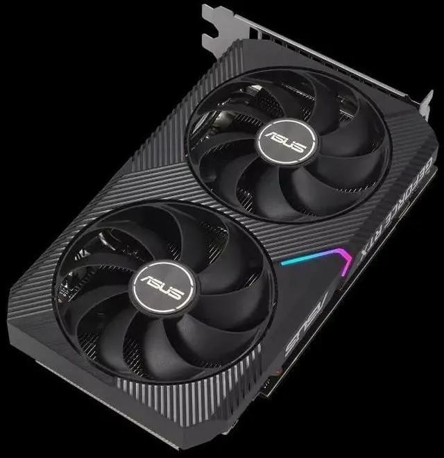 Alt view image 3 of 4 - ASUS GeForce RTX 3060 V2 OC 12GB GDDR6 DUAL-RTX3060-O12G-V2 Video Graphic Card GPU